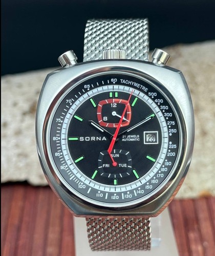 Orologio acciaio sorna - orologio,