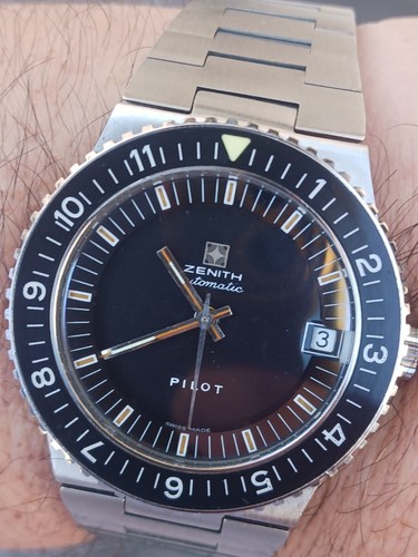 Zenith diver pilot vintage - zenith,