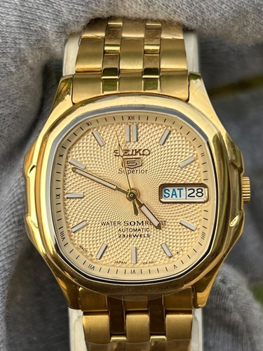 Seiko superior movimento - seiko, 5